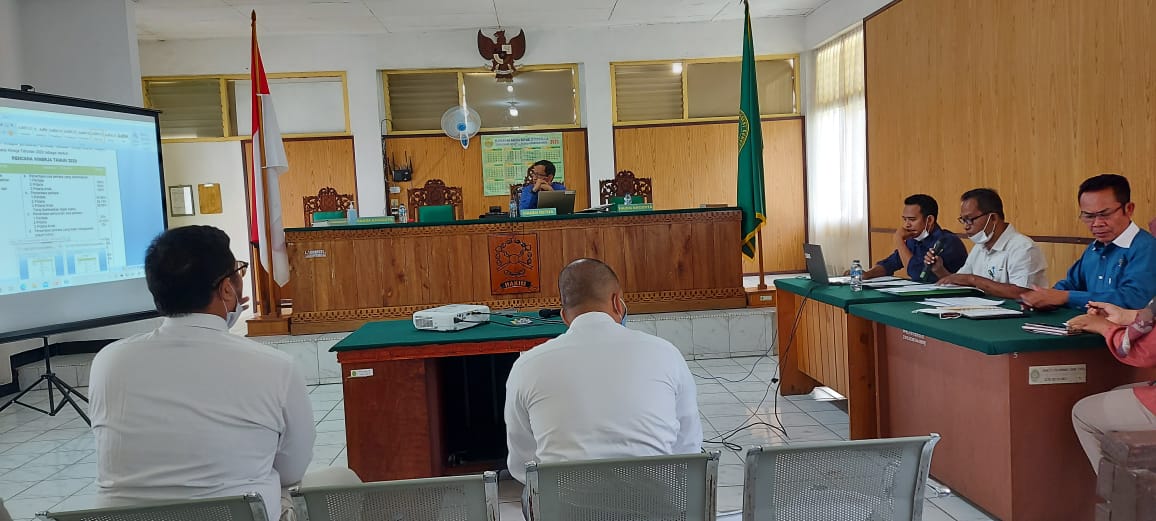 Rapat Penyusunan Laporan SAKIP Tahun 2020